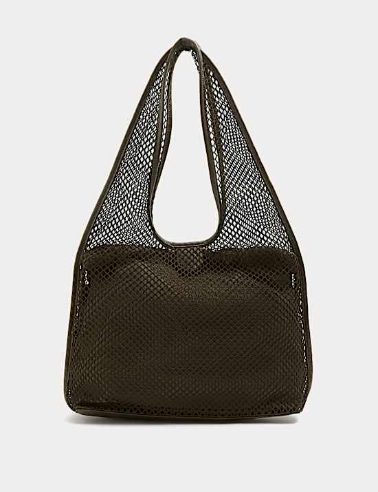 Gro&szlig;e Tragetasche aus Mesh