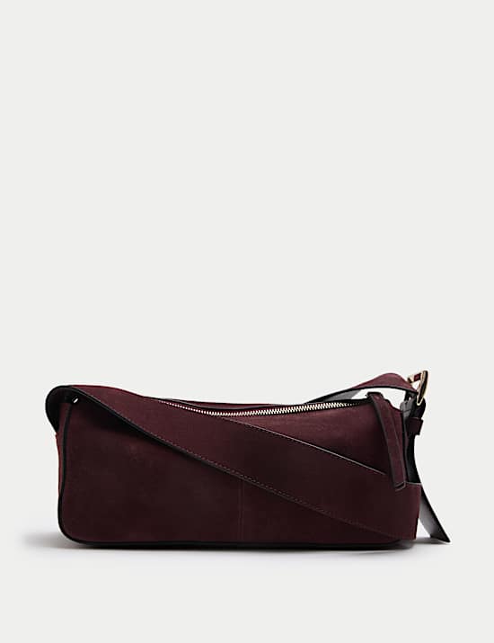 Suede Boxy Sling Bag