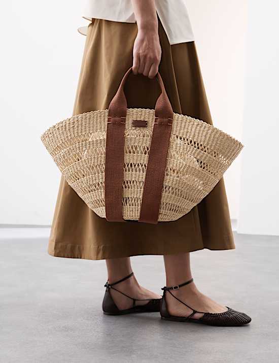 Straw Tote Bag