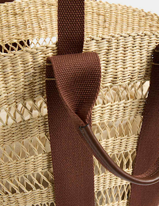 Straw Tote Bag