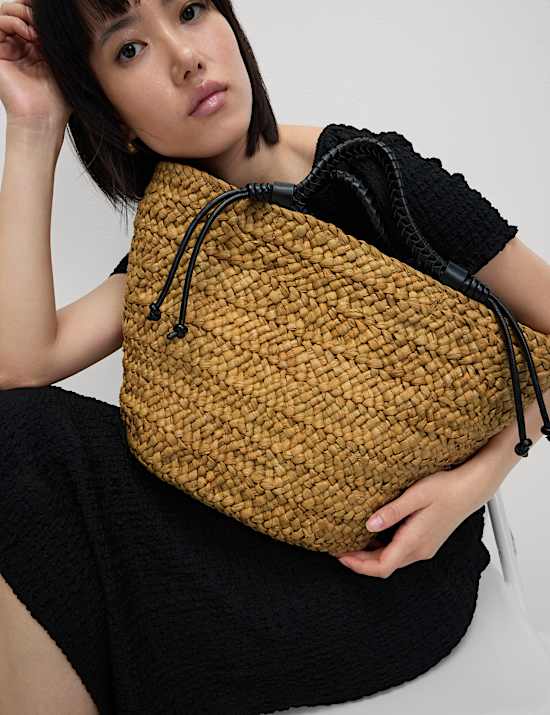 Straw Basket Bag