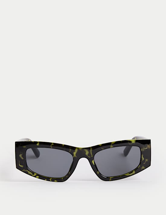Angular Cat Eye Sunglasses