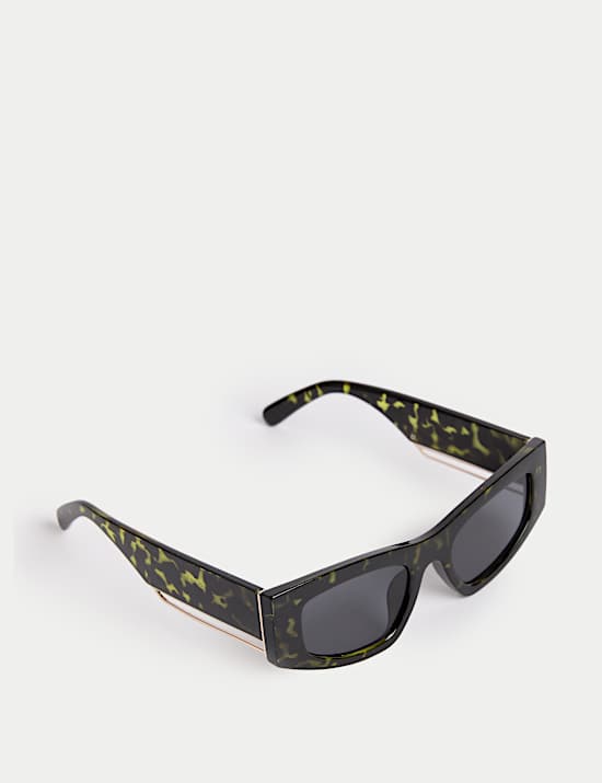 Angular Cat Eye Sunglasses