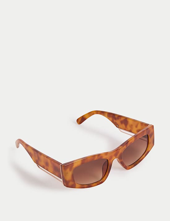 Angular Cat Eye Sunglasses