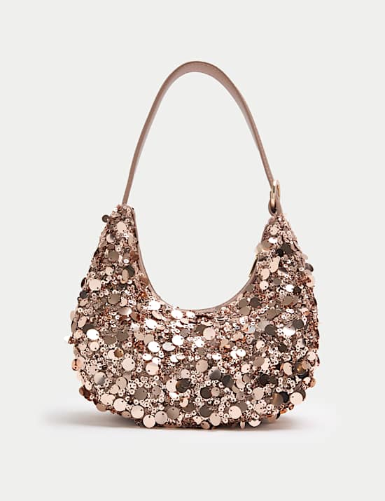 Einkaufstasche mit Pailletten