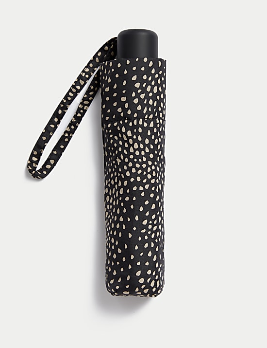 Polka Dot Compact Umbrella