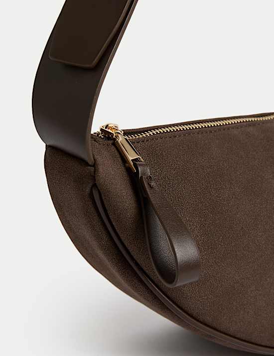 Faux Leather Sling Cross-Body Bag