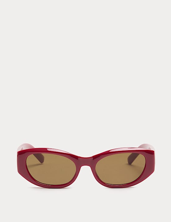 Oval Cat Eye Sunglasses