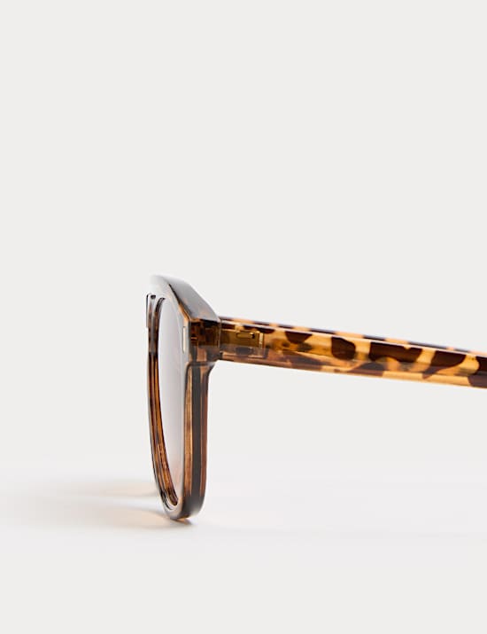 Lunettes de soleil masque rondes