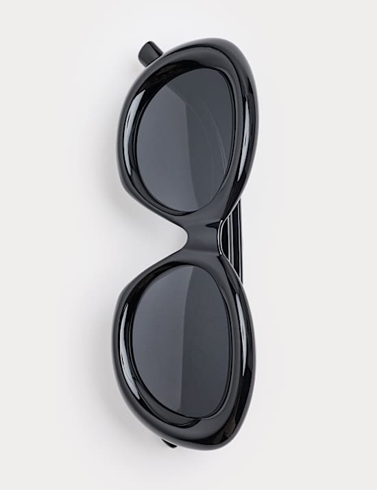 Acetate Oval Sunglasses