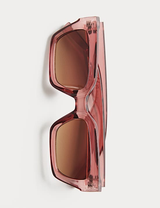 Lunettes de soleil carr&eacute;es