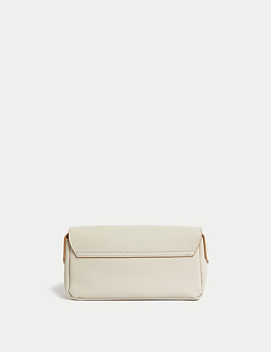 Faux Leather Shoulder Bag