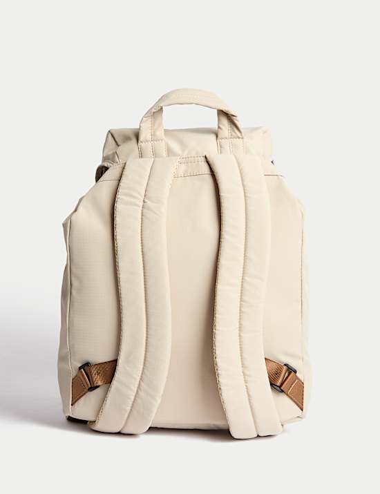 Multi Pocket Drawstring Backpack