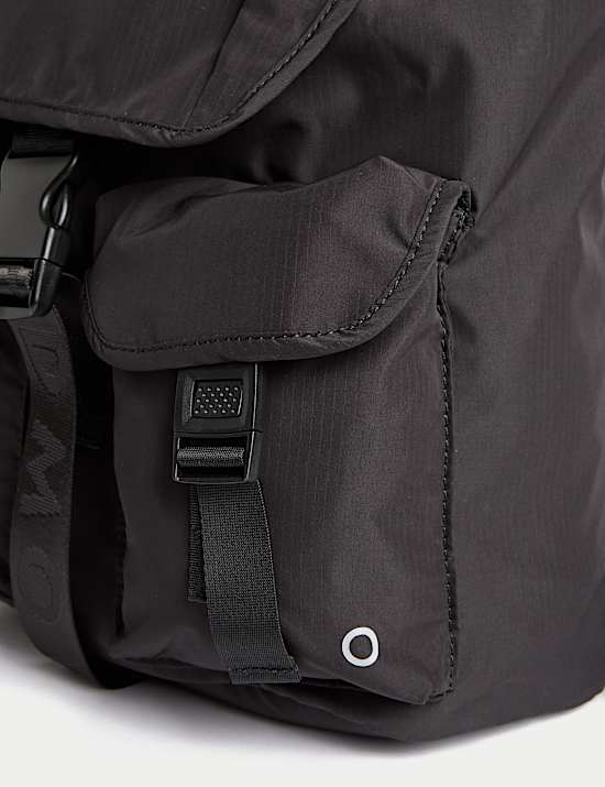 Rugzak met trekkoord en meerdere vakken