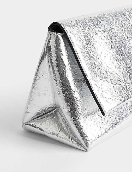 Metallic Clutch Bag