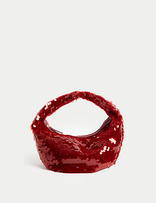 Sequin Top Handle Grab Bag