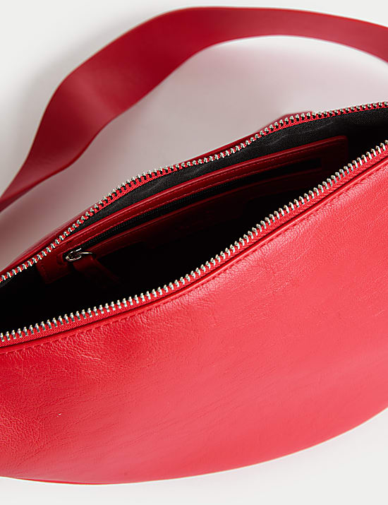 Faux Leather Sling Bag