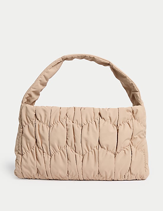 Gesteppte Schultertasche