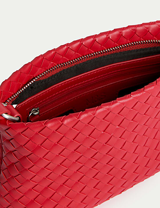 Faux Leather Cross Body Bag