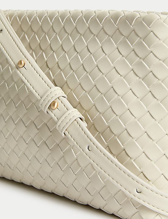 Faux Leather Cross Body Bag