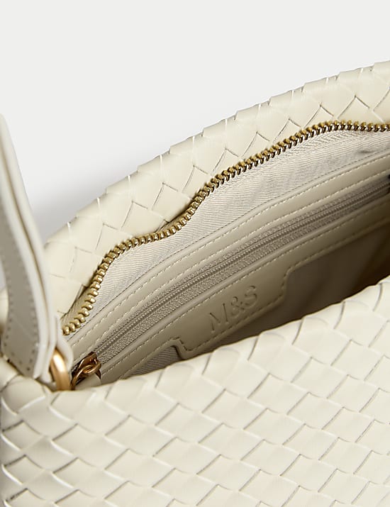 Faux Leather Cross Body Bag