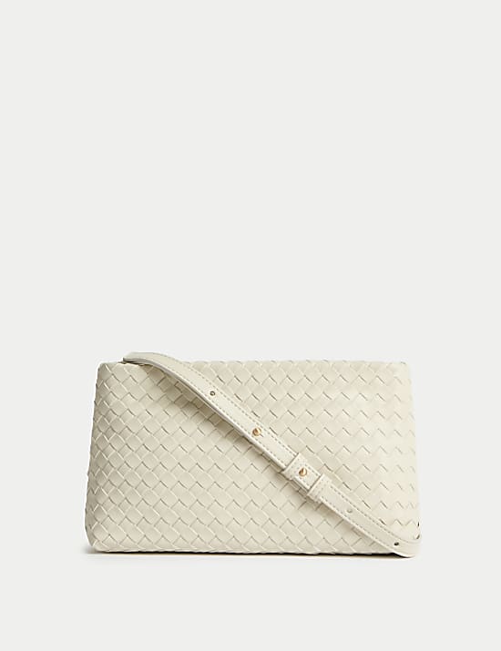 Faux Leather Cross Body Bag