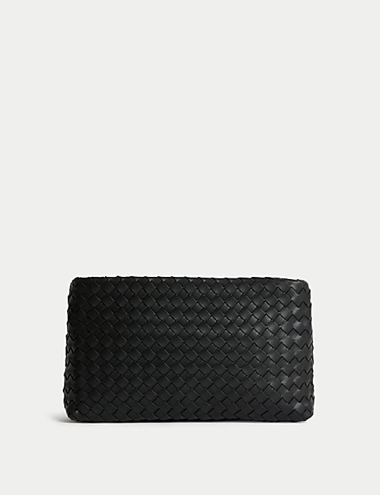 Faux Leather Cross Body Bag