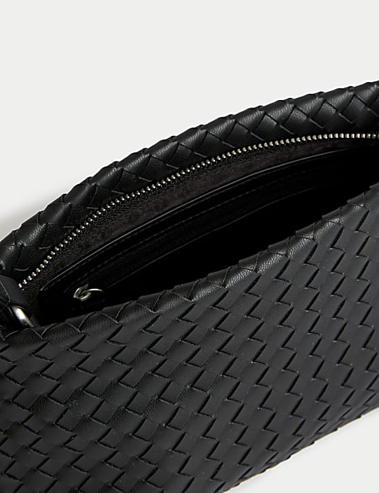 Faux Leather Cross Body Bag