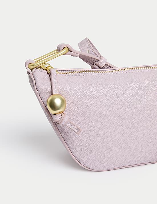 Petite sacoche en similicuir à bandoulière