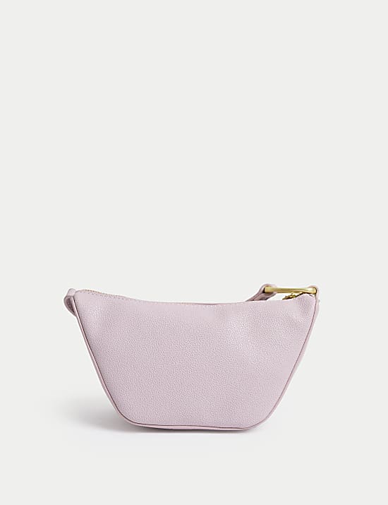 Petite sacoche en similicuir à bandoulière