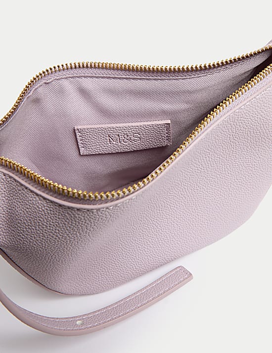 Petite sacoche en similicuir à bandoulière