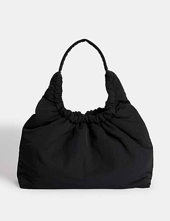 Ruched Shoulder Bag