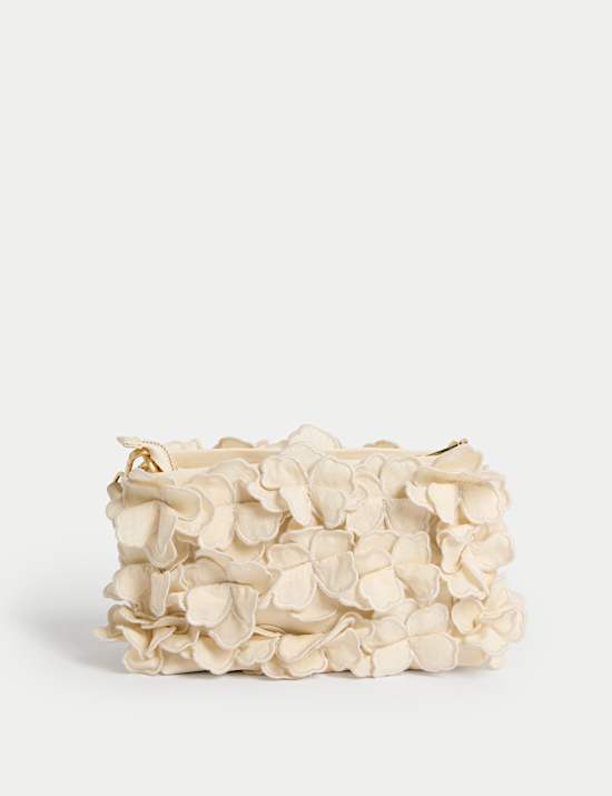 Cotton Rich Embroidered Shoulder Bag