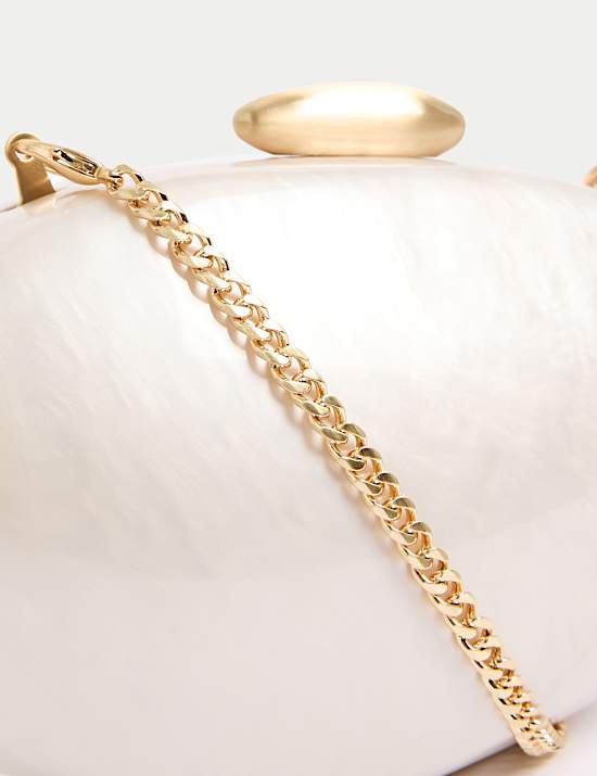 Pearl Clutch Bag