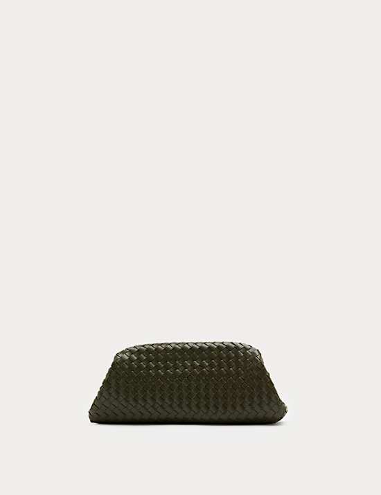 Woven Clutch Bag