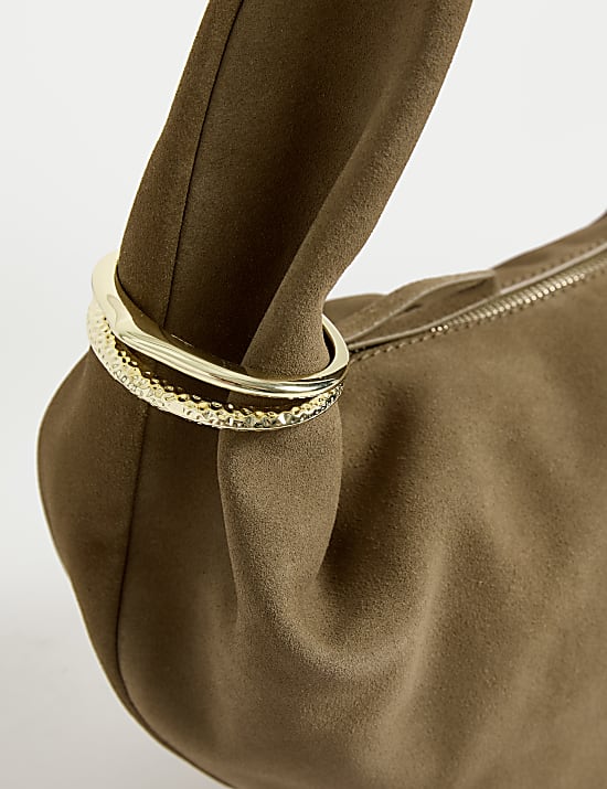 Suede Shoulder Bag
