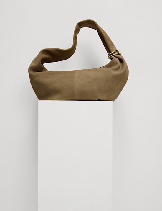Suede Shoulder Bag