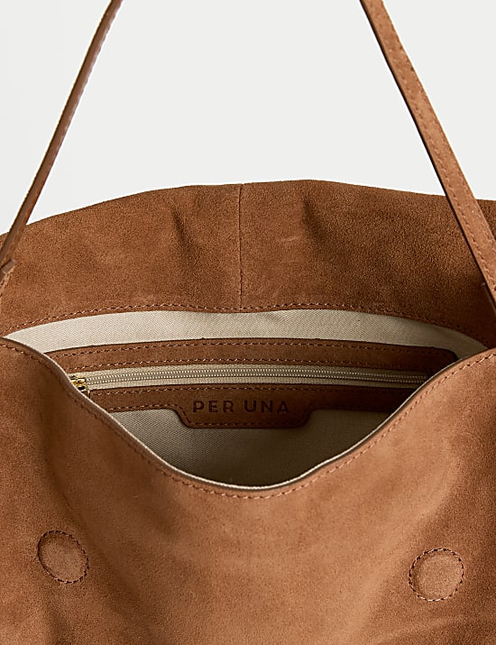 Suede Fringed Shoulder Bag