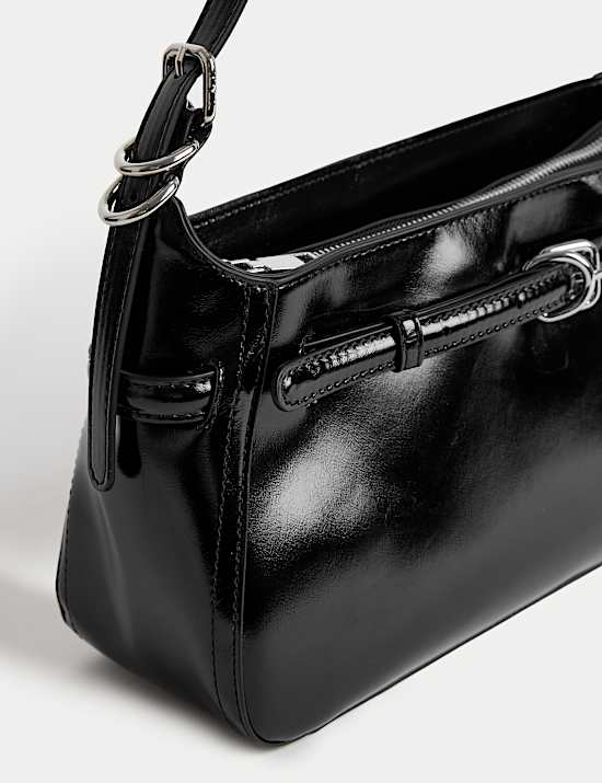 Baguette-Tasche mit Schnalle