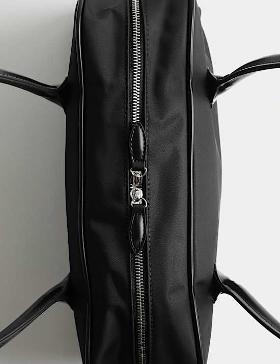 Sac bowling en nylon avec double fermeture à glissière