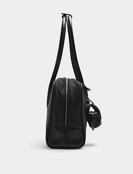 Sac bowling en nylon avec double fermeture à glissière