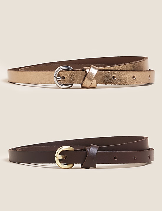 2pk Leather Hip Belt