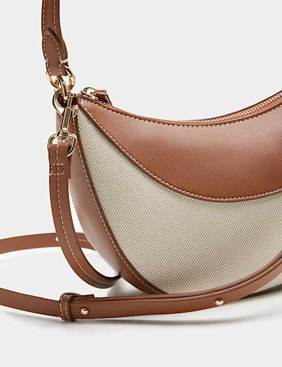Canvas Stitch Shoulder Bag