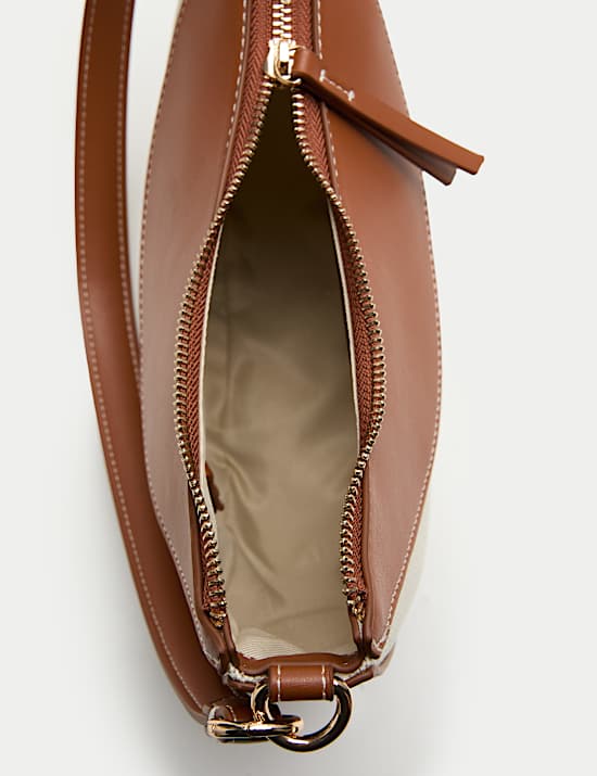 Canvas Stitch Shoulder Bag