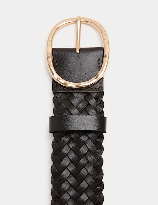 Chunky Weave Jeans Belt