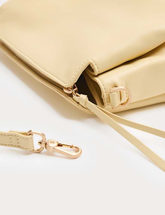 Triple Compartment Crossbody Bag