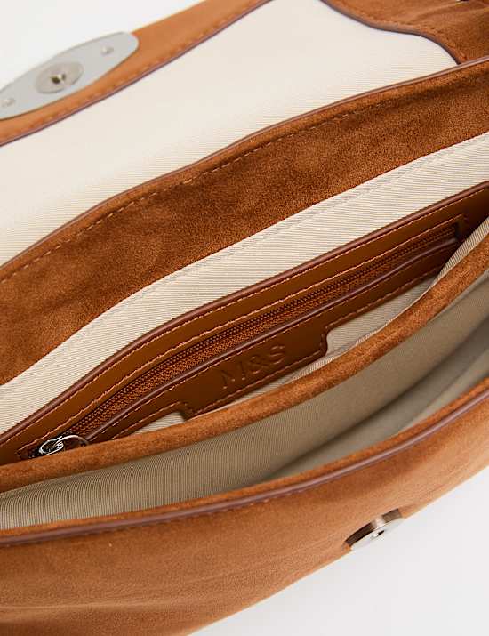 Mini sac &agrave; bandouli&egrave;re &agrave; d&eacute;tails m&eacute;talliques