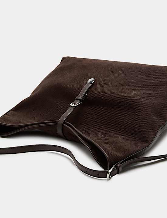 Cord Top Handle Shoulder Bag