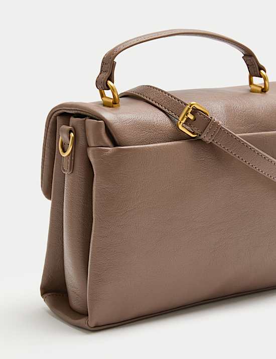 Besace ouatinée en similicuir