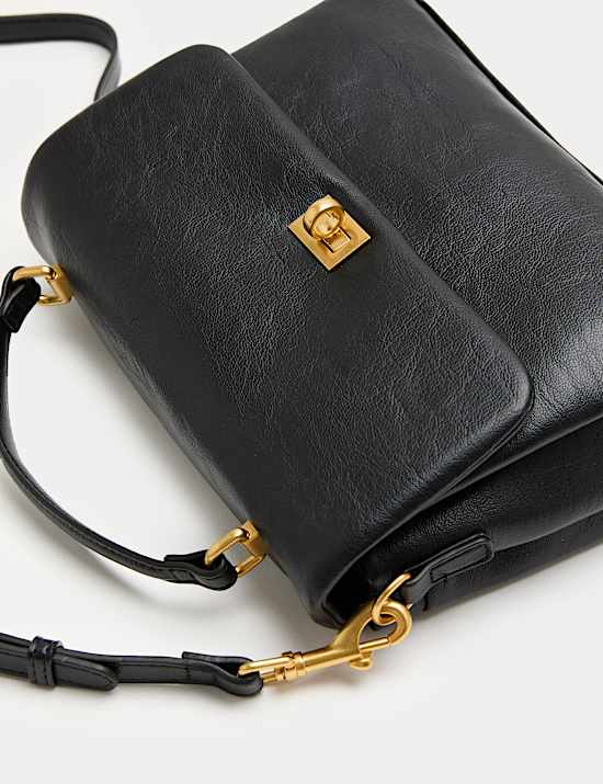 Besace ouatinée en similicuir